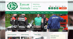 Desktop Screenshot of eyesonanimals.com